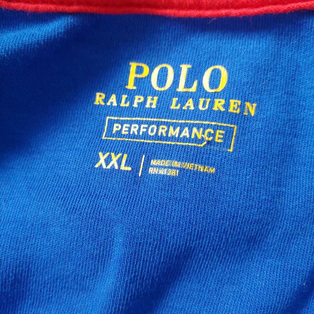 Ralph Lauren Polo Mens Zip Sweat XXL Jacket Logo Zip Pockets - Picture 10 of 10